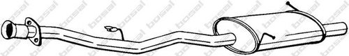 Toba esapament finala BMW Seria 3 Compact (E36) (1994 - 2000) BOSAL 280-005 piesa NOUA