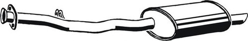 Toba esapament finala BMW Seria 3 Cupe (E36) (1992 - 1999) ASMET 12.020 piesa NOUA