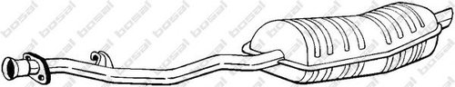 Toba esapament finala BMW Seria 3 (E36) (1990 - 1998) BOSAL 282-243 piesa NOUA