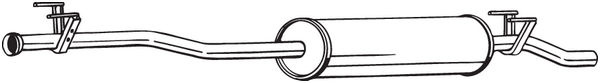 Toba Esapament Finala Bosal 287-485