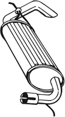 Toba Esapament Finala Bosal Land Rover 211-393