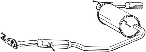 Toba Esapament Finala Bosal Mazda MX-5 1 1990-1998 284-567