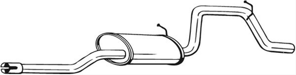 Toba Esapament Finala Bosal Opel 281-519