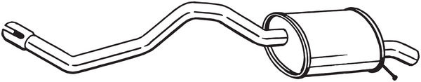 Toba Esapament Finala Bosal Renault Clio 4 2 2013→ 279-891