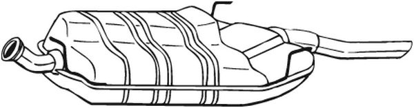 Toba Esapament Finala Bosal Saab 9-3 1993-1998 215-831