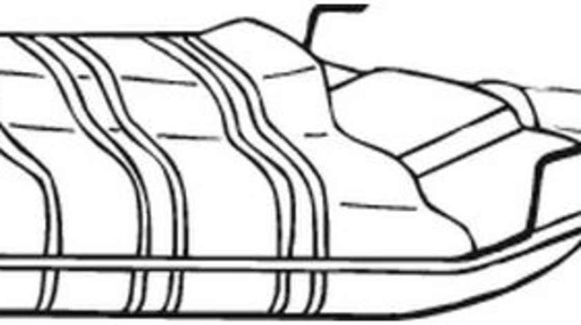 Toba Esapament Finala Bosal Saab 9-3 1993-1998 215-831