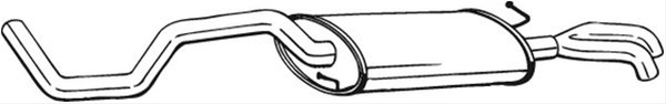 Toba Esapament Finala Bosal Seat 283-513