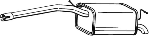 Toba Esapament Finala Bosal Vw 233-059