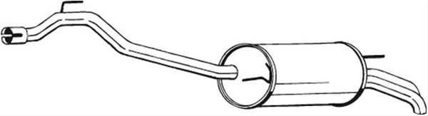 Toba Esapament Finala Bosal Vw 283-491
