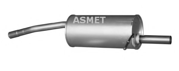 Toba esapament finala DACIA SANDERO (2008 - 2016) ASMET 10.116 piesa NOUA
