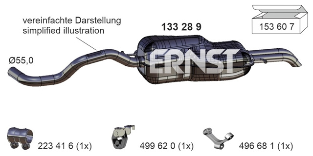 Toba Esapament Finala Ernst Vag 133289