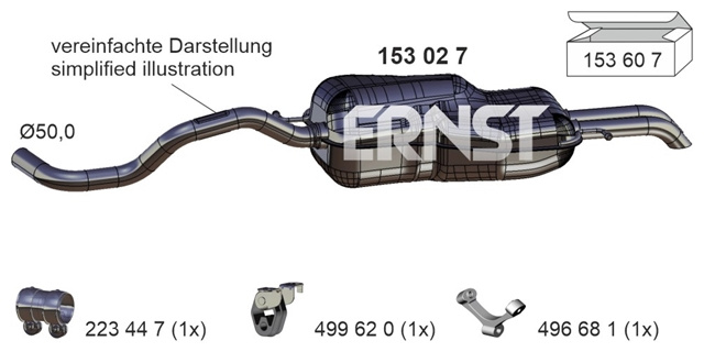 Toba Esapament Finala Ernst Vag 153027