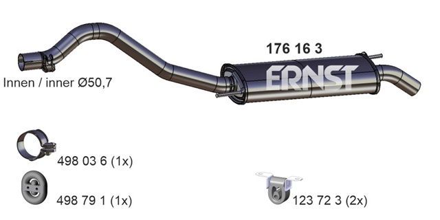 Toba Esapament Finala Ernst Vag 176163