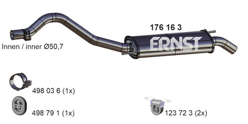 Toba Esapament Finala Ernst Vag 176163