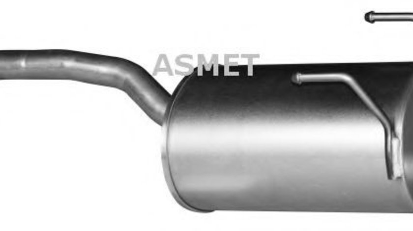 Toba esapament finala FIAT 500 (312) (2007 - 2016) ASMET 16.059 piesa NOUA