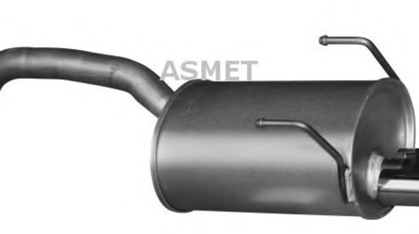 Toba esapament finala FIAT 500 (312) (2007 - 2016) ASMET 16.091 piesa NOUA