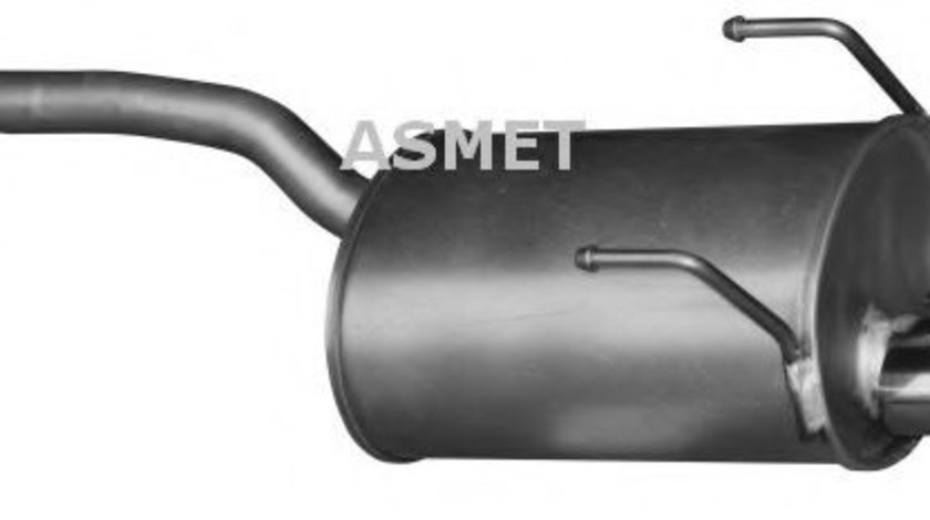 Toba esapament finala FIAT 500 (312) (2007 - 2016) ASMET 16.085 piesa NOUA