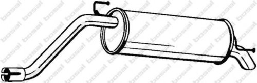 Toba esapament finala FIAT GRANDE PUNTO (199) (2005 - 2016) BOSAL 148-165 piesa NOUA