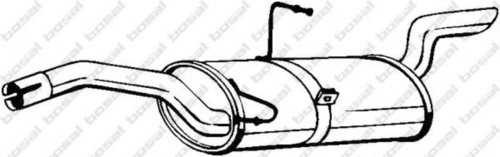 Toba esapament finala FIAT SCUDO combinato (220P) (1996 - 2006) BOSAL 148-103 piesa NOUA