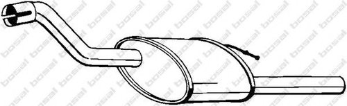 Toba esapament finala FORD FOCUS Combi (DNW) (1999 - 2007) BOSAL 154-313 piesa NOUA