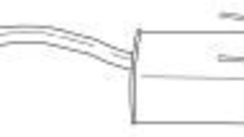 Toba esapament finala FORD KA (RU8) (2008 - 2016) QWP WEX9139 piesa NOUA