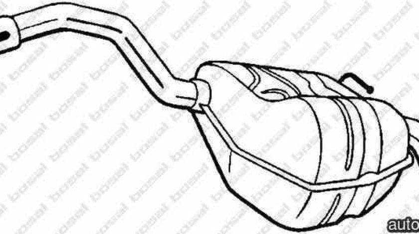 Toba esapament finala FORD S-MAX WA6 BOSAL 154-449
