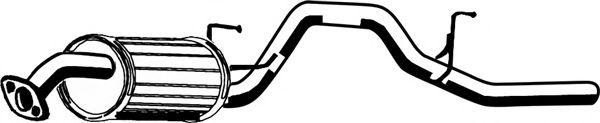Toba esapament finala HONDA HR-V (GH) (1999 - 2006) ASMET 13.020 piesa NOUA