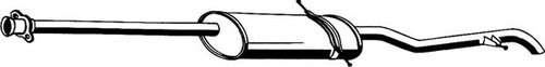 Toba esapament finala MERCEDES A-CLASS (W168) (1997 - 2004) ASMET 01.021 piesa NOUA