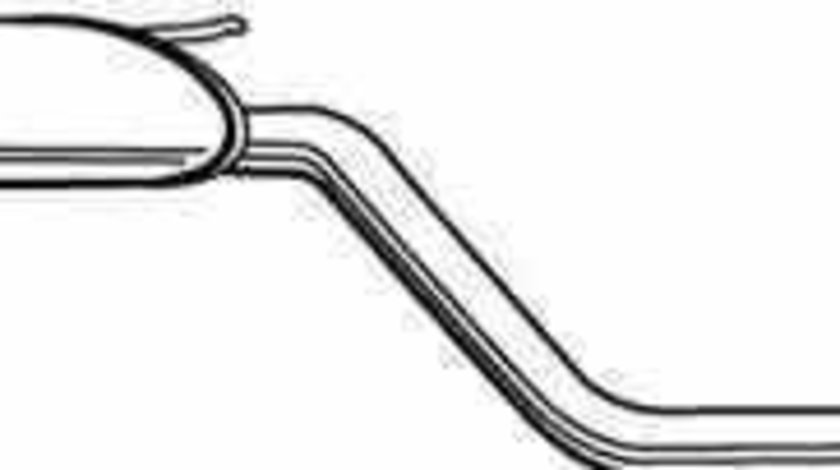 Toba esapament finala MERCEDES-BENZ VITO caroserie 638 WALKER 21384