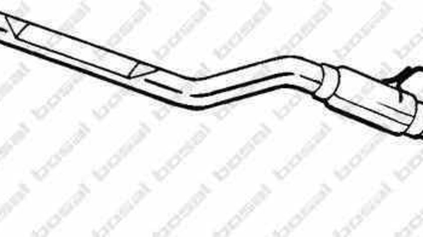 Toba esapament finala NISSAN PATHFINDER R51 BOSAL 281-881