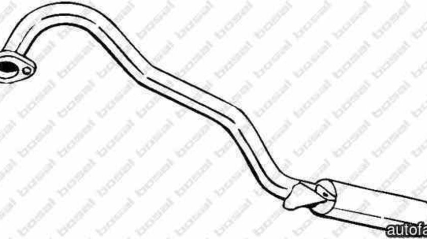 Toba esapament finala NISSAN TERRANO II R20 BOSAL 145-017