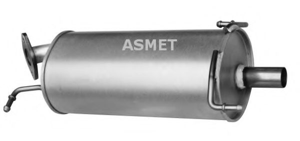 Toba esapament finala OPEL AGILA (B) (H08) (2008 - 2016) ASMET 05.198 piesa NOUA