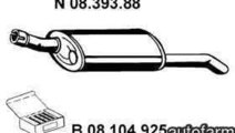 Toba esapament finala OPEL ASTRA F combi (51_, 52_...