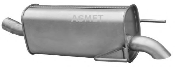Toba esapament finala OPEL ASTRA H (L48) (2004 - 2016) ASMET 05.184 piesa NOUA