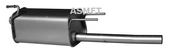 Toba esapament finala OPEL COMBO Combi (2001 - 2016) ASMET 05.168 piesa NOUA