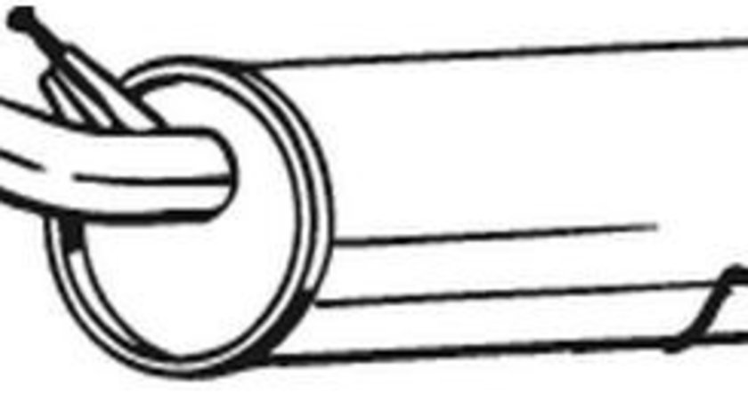 Toba esapament finala PEUGEOT 308 (4A, 4C) (2007 - 2016) BOSAL 135-093 piesa NOUA