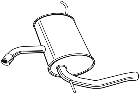 Toba esapament finala SEAT ALTEA, LEON 1.6D/1.9D