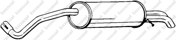 Toba esapament finala SEAT CORDOBA (6L2) (2002 - 2009) BOSAL 279-299 piesa NOUA