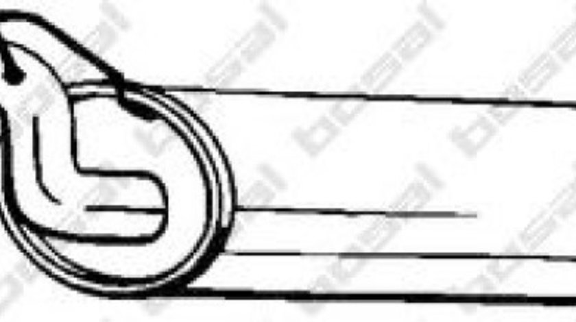 Toba esapament finala SKODA OCTAVIA I (1U2) (1996 - 2010) BOSAL 281-227 piesa NOUA