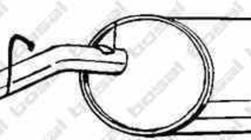 Toba esapament finala SUBARU IMPREZA combi GF BOSAL 278-927
