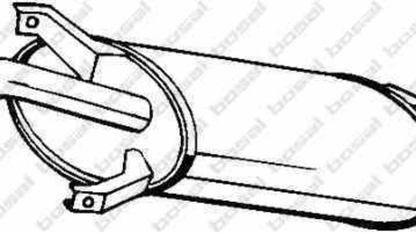 Toba esapament finala VOLVO S40 I (VS) BOSAL 235-135