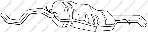 Toba esapament finala VW BORA Combi (1J6) (1999 - 2005) BOSAL 282-985 piesa NOUA