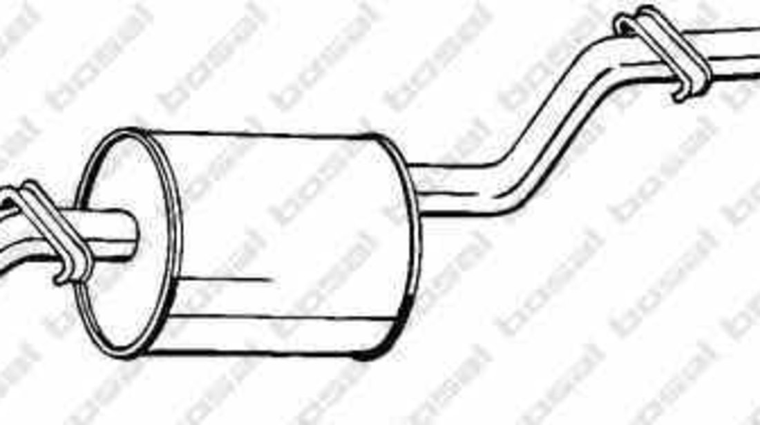 Toba esapament finala VW CADDY I 14 BOSAL 285-413