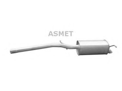 Toba esapament finala VW CADDY III Combi (2KB, 2KJ, 2CB, 2CJ) (2004 - 2016) ASMET 03.109 piesa NOUA
