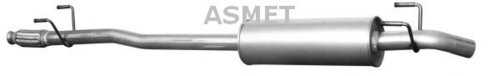Toba esapament finala VW CRAFTER 30-35 bus (2E) (2006 - 2016) ASMET 04.102 piesa NOUA