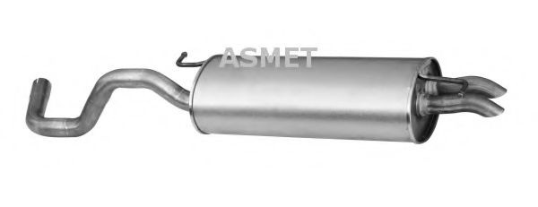 Toba esapament finala VW GOLF IV (1J1) (1997 - 2005) ASMET 03.090 piesa NOUA