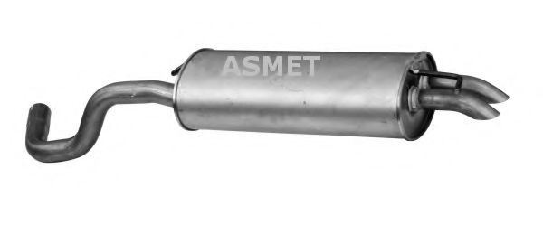 Toba esapament finala VW GOLF IV (1J1) (1997 - 2005) ASMET 03.089 piesa NOUA