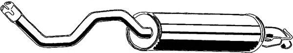 Toba esapament finala VW NEW BEETLE (9C1, 1C1) (1998 - 2010) ASMET 03.071 piesa NOUA