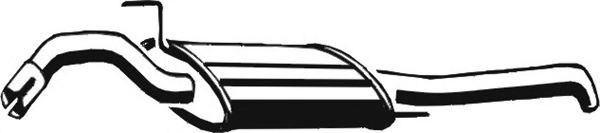 Toba esapament finala VW PASSAT (3A2, 35I) (1988 - 1997) ASMET 03.060 piesa NOUA
