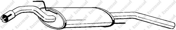 Toba esapament finala VW PASSAT (3A2, 35I) (1988 - 1997) BOSAL 279-483 piesa NOUA